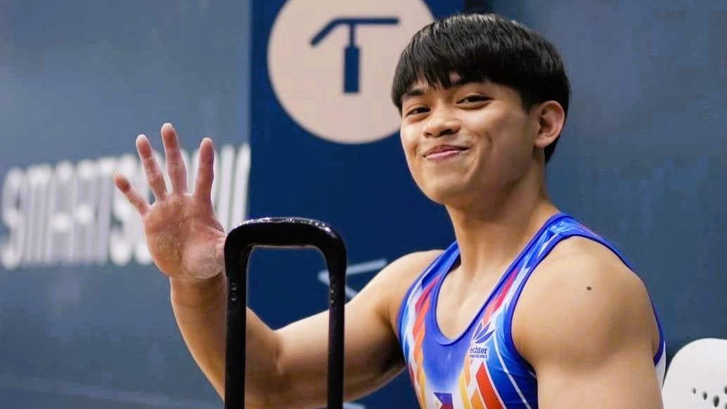 Netizens react as Carlos Yulo clinches 2024 Paris Olympics berth in resilient fashion